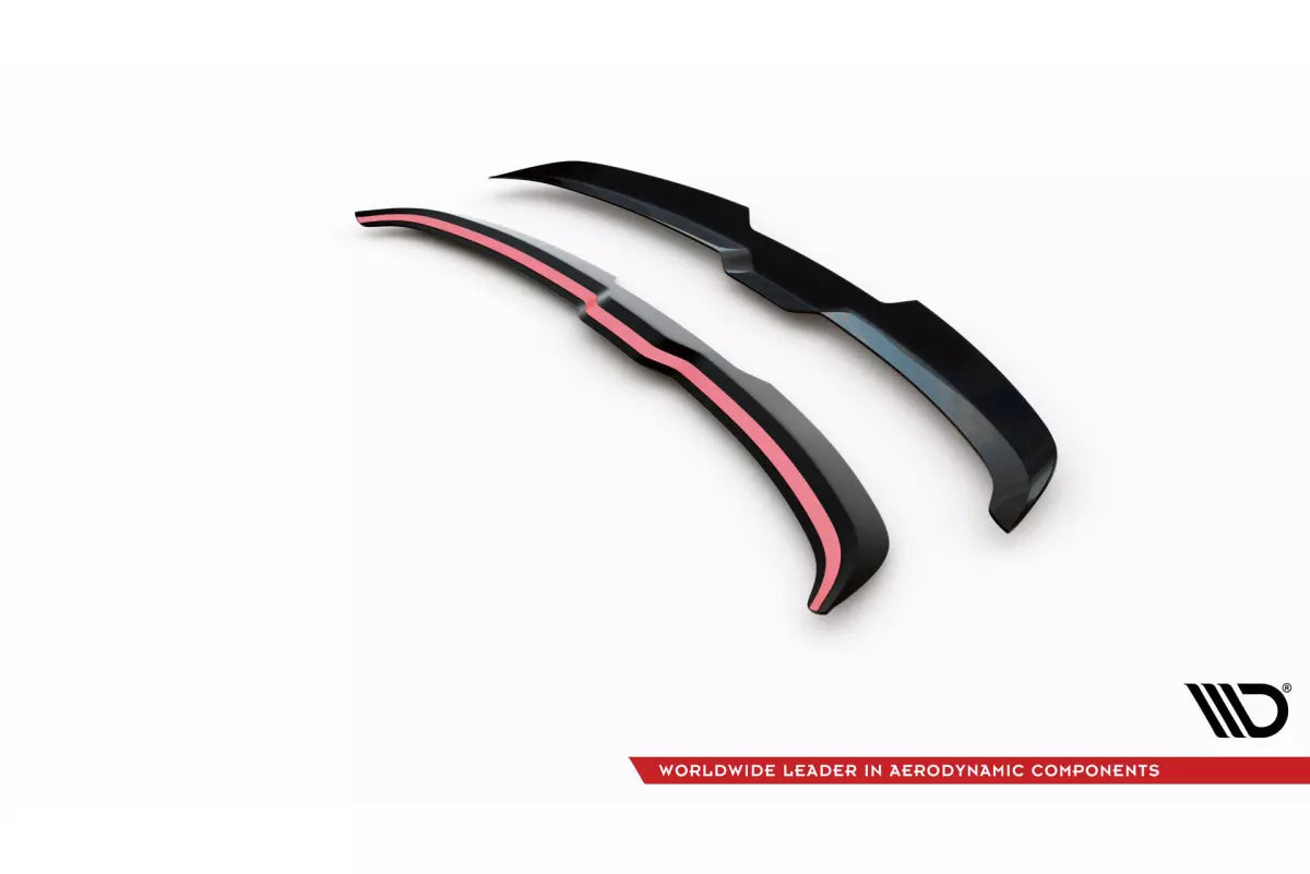 Spoiler posteriore Maxton Design V.4 per BMW M135i F40 nero lucido
