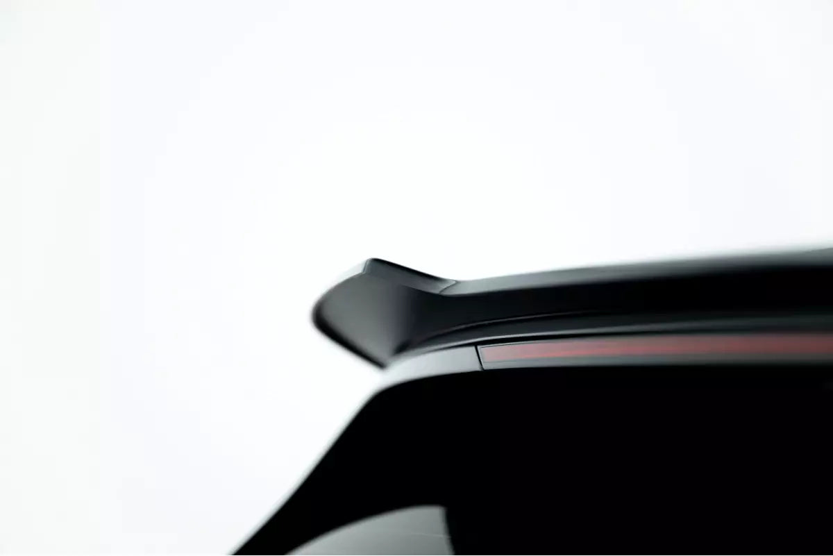 Spoiler posteriore Maxton Design per BMW Serie 1 F40 nero lucido