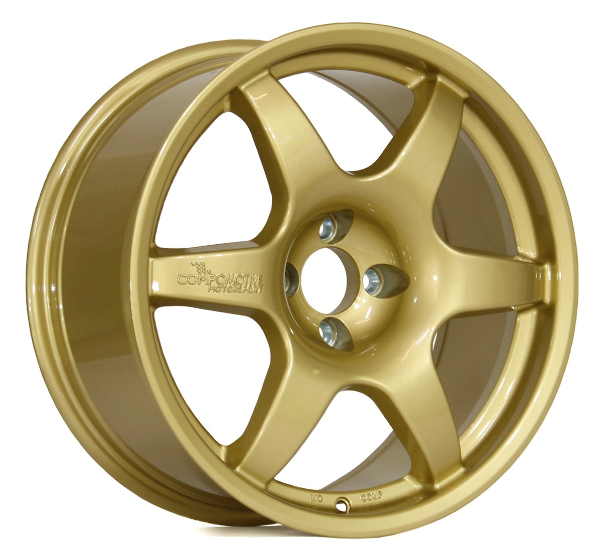 Compomotive MO 1785 17x8" 4x108 ET35, Gold (Ford - 63.5 mm)