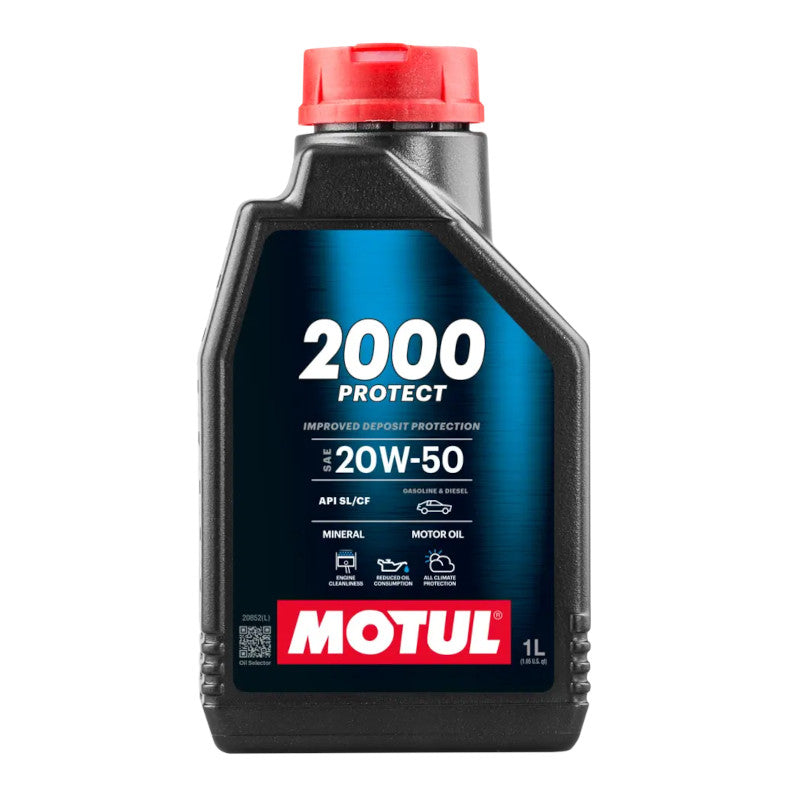 Motul 2000 Protect 20W50 Engine Oil (1L)