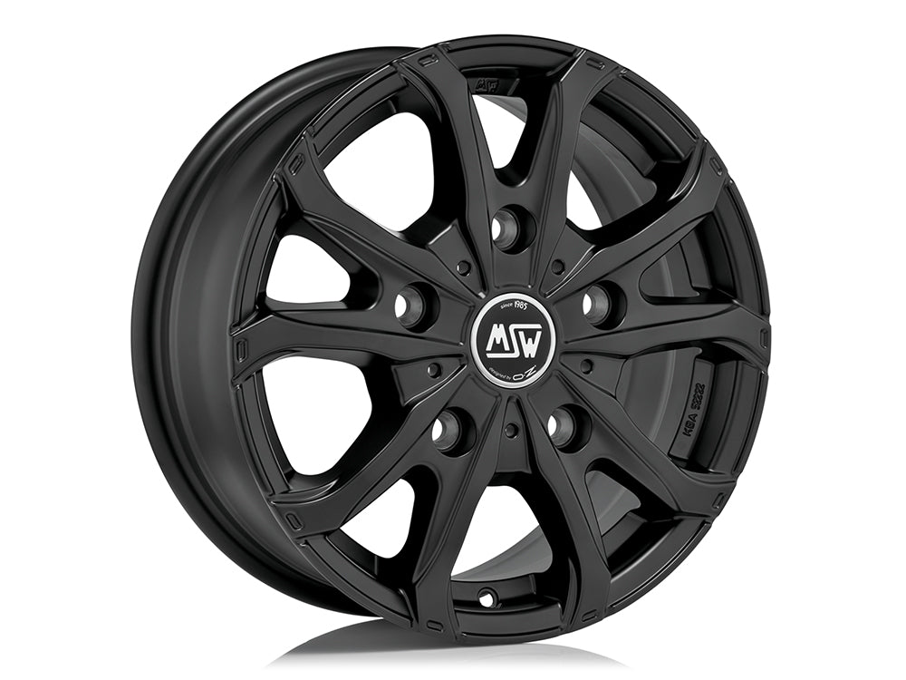 MSW 48 Van 17x7" 5x108 ET46, Flat Black