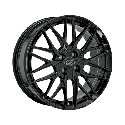 MSW 50-4 17x7" 4x108 ET32, Gloss Black