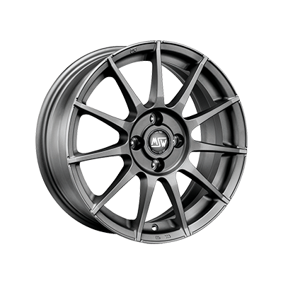 MSW 85 15x6" 5x114.3 ET45, Matt Gun Metal