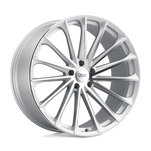 OHM Proton 20x10 5x114.3 ET40, Silver, Mirror Cut Face
