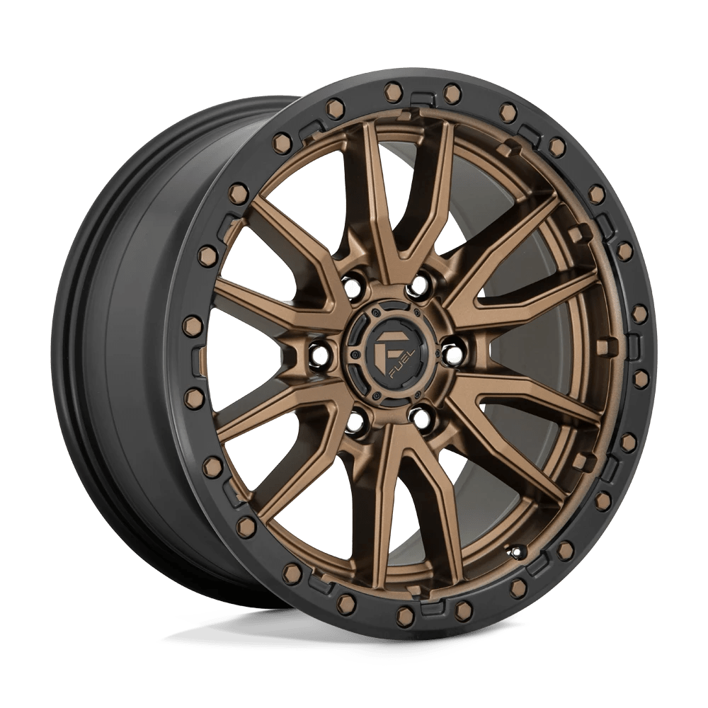 Fuel D681 Rebel 18X9" ET20, Flat Bronze, Black Ring