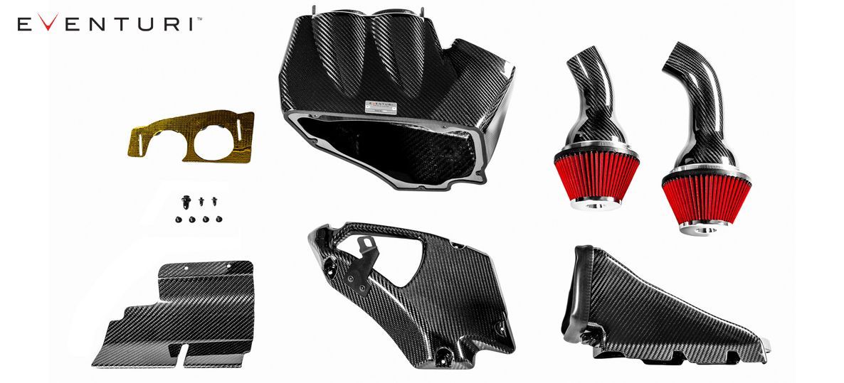 Kit aspirazione diretta in carbonio Eventuri Audi C7 RS6 RS7