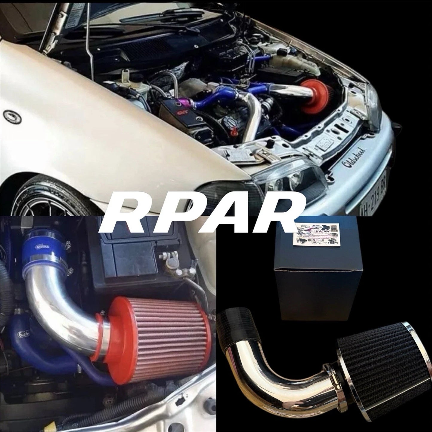 Kit Aspirazione Alta Sportiva Filtro Aria Per Fiat Punto GT
