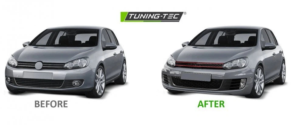 PARAURTI ANTERIORE VW GOLF 6 LOOK GTD GTI COMPLETO GRIGLIA FENDINEBBIA 08-12
