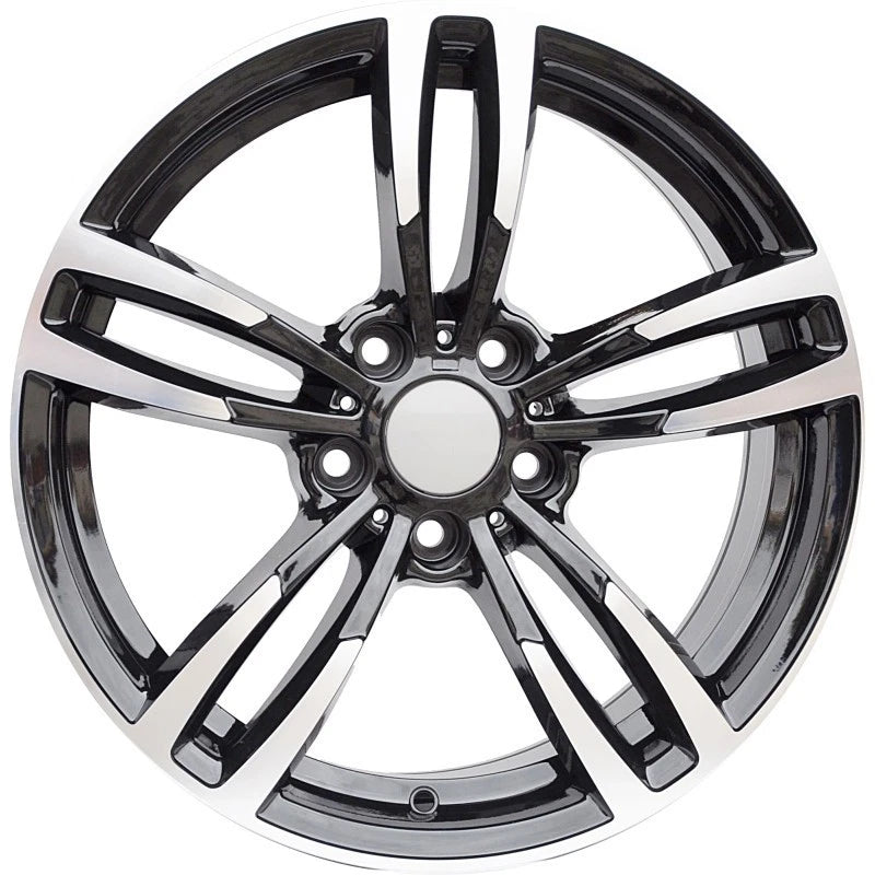 4 cerchi in lega 19 BMW 437M 5x120 DOPPIA MISURA 8.5JET35 9.5JET35