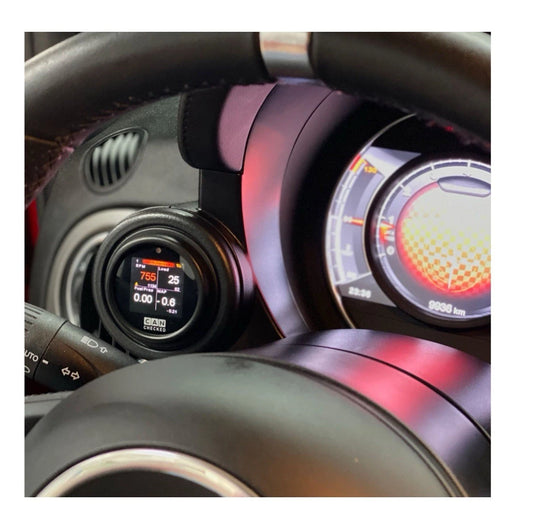 CANchecked manometro Display multifunzione GEN2 per Fiat 500 Abarth 595 08-12