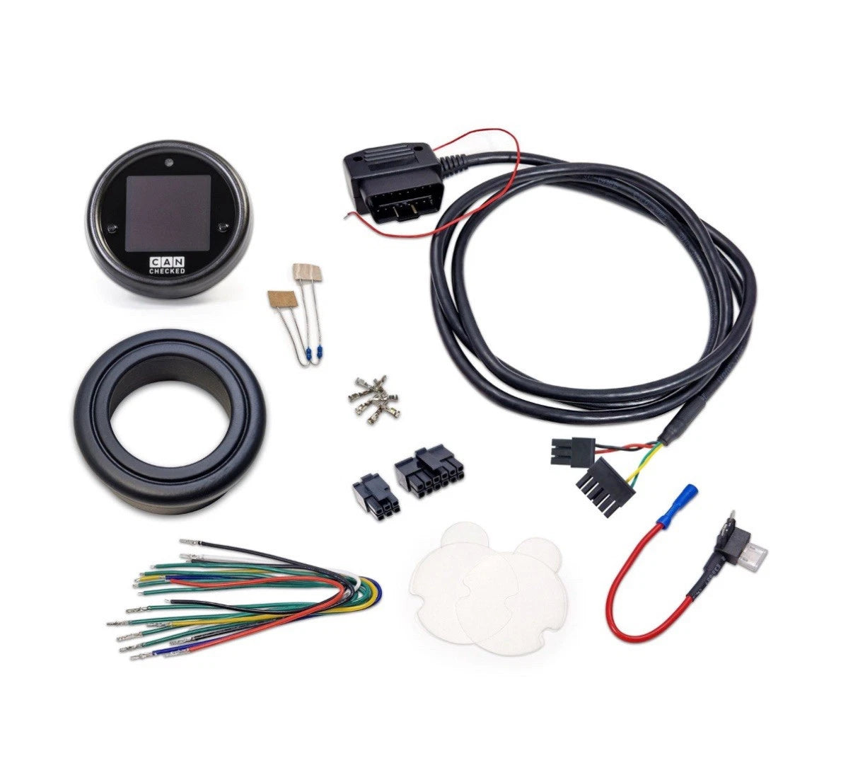 CANchecked manometro Display multifunzione GEN2 per Fiat 500 Abarth 595 08-12