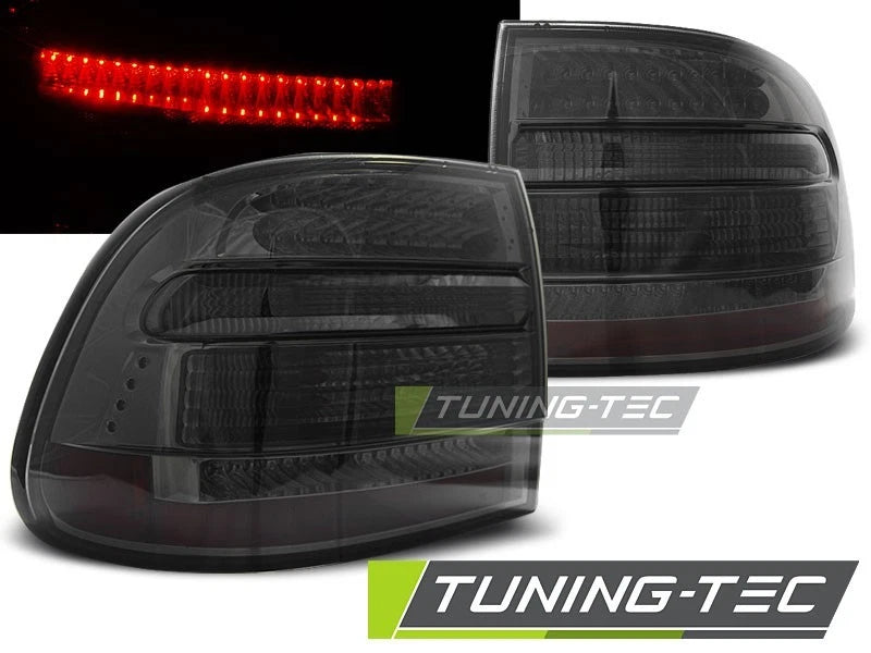 FARI FANALI POSTERIORI A LED fumè per PORSCHE CAYENNE 02-06