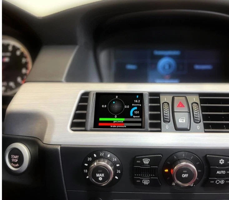 Display CANCHECKED Multifunzione Digitale Manometro Per BMW E6x E60 E61 2003-2006