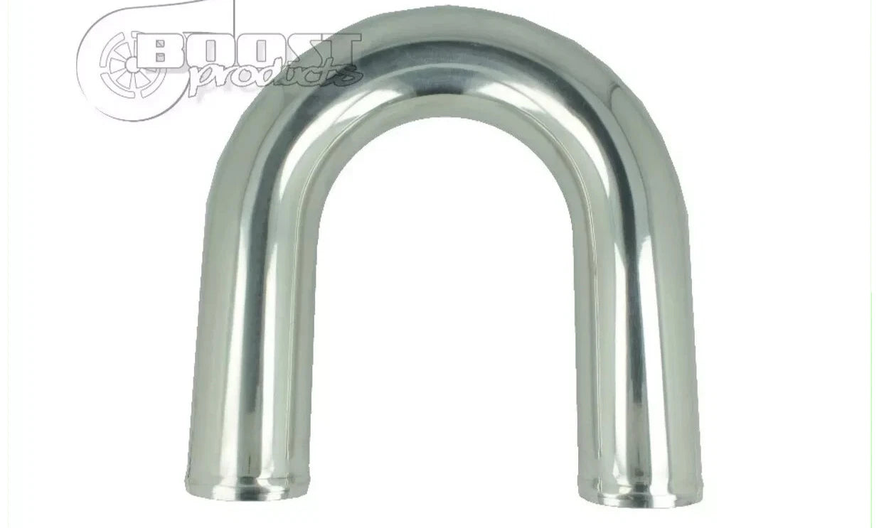 Curva in alluminio per intercooler o aspirazione 180 gradi varie misure