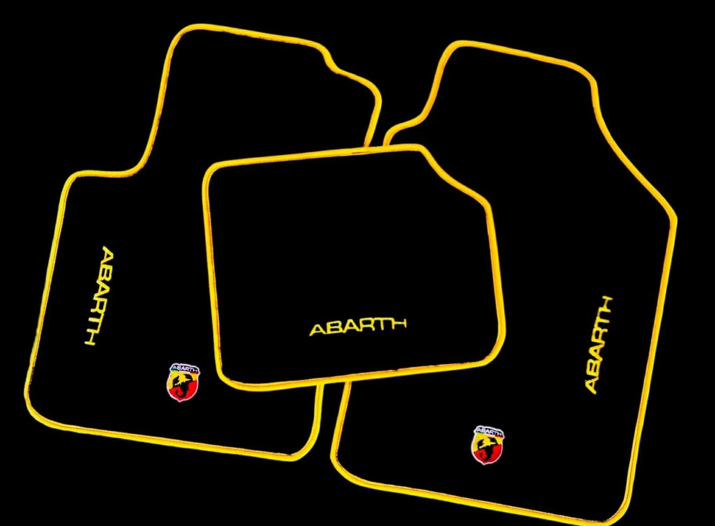 Tappeti tappetini auto 500 595 695 ABARTH 07-25 PERSONALIZZABILI