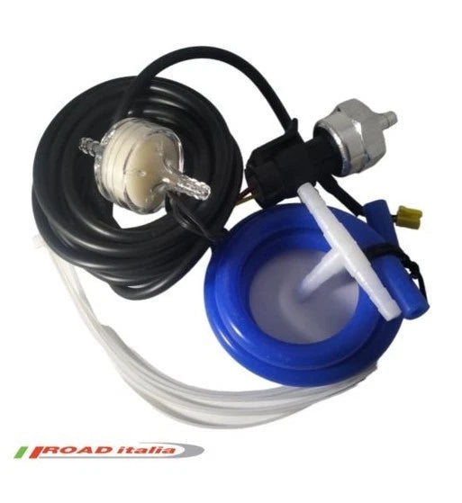 manometro pressione turbo + egt digitale doppia vista 52mm ROAD ITALIA CON SONDA