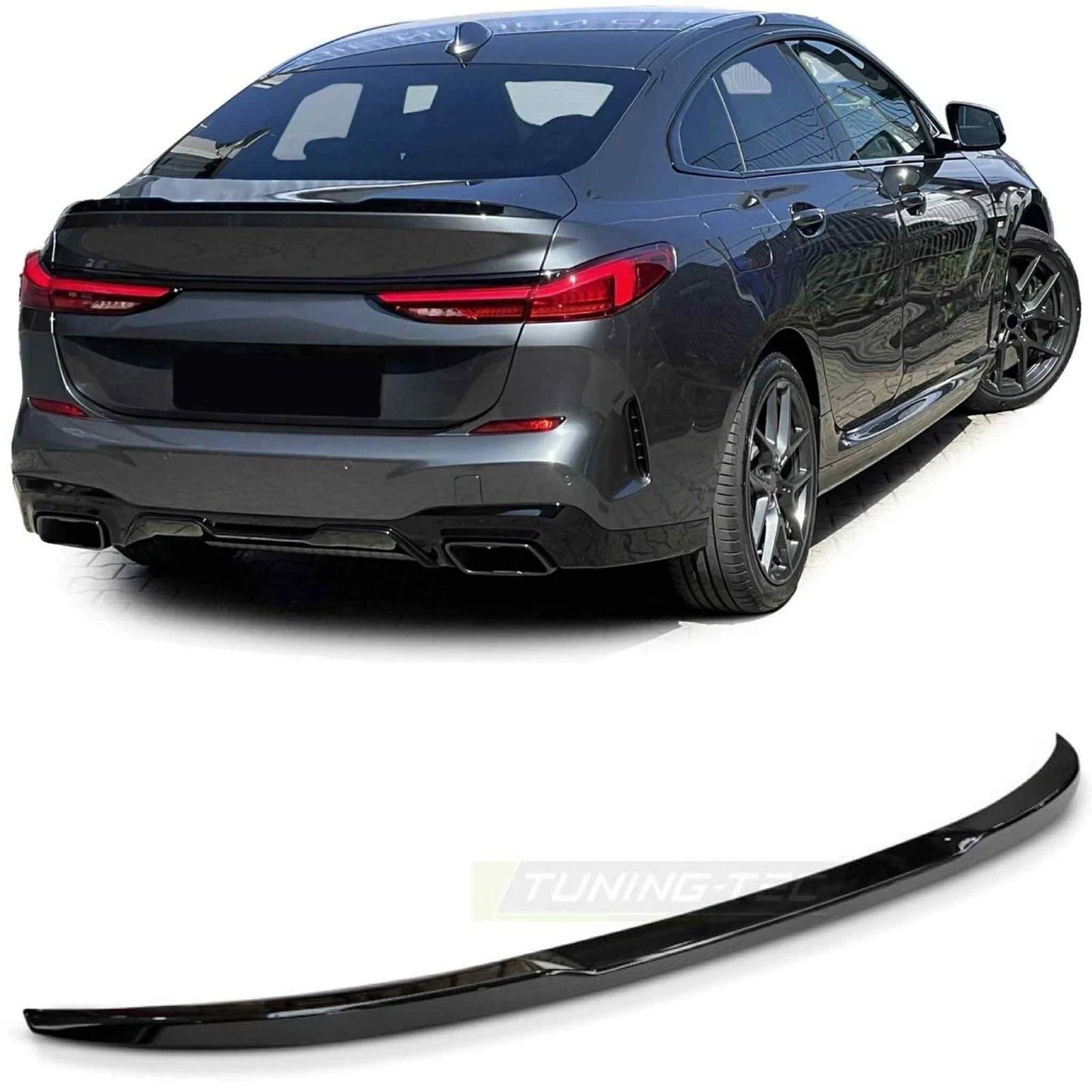 Spoiler posteriore performance nero lucido adatto per BMW serie 2 F44 Gran Coupé