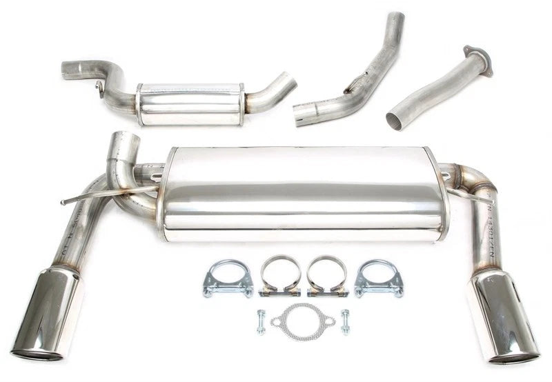 Sistema di scarico TA Technix Duplex acciaio inox 1x100mm per Ford Focus ST