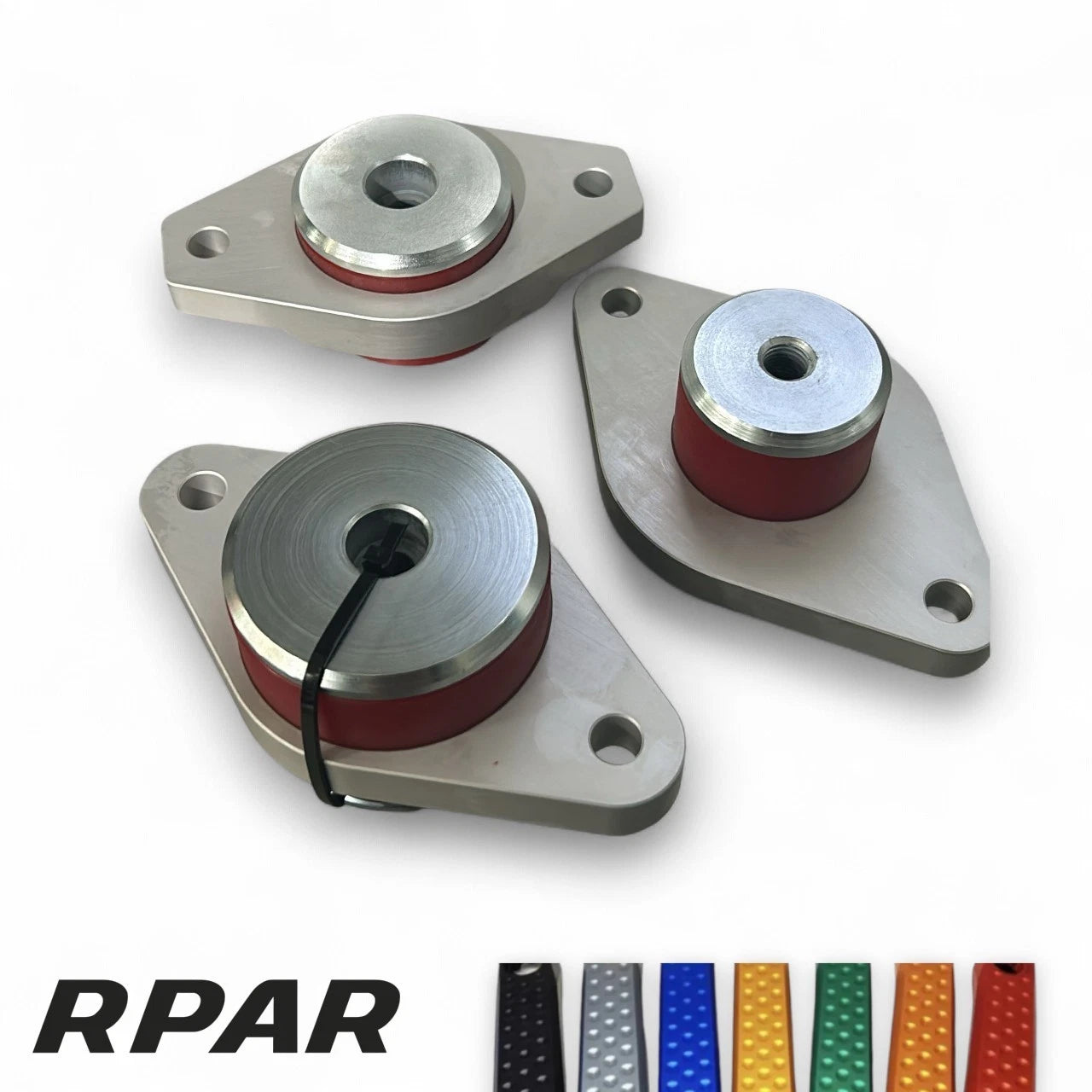 KIT COMPLETO 3 SUPPORTI MOTORE RINFORZATI ERGAL FIAT UNO TURBO I.E. 1.3CC 1.4CC