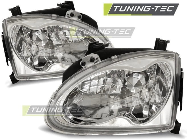 COPPIA FARI ANTERIORI HONDA CRX DEL SOL COUPE 1992 1993 1994 1995 1996 1997