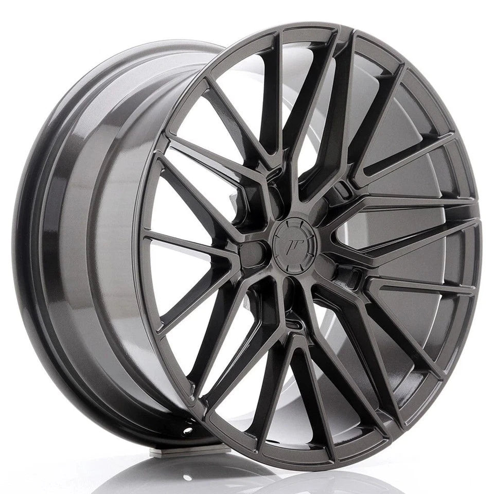 4 Cerchi 22 pollici Japan Racing JR38 per Bmw,VW e Volvo XC90 L T8 Twin Engine Hyper Gray