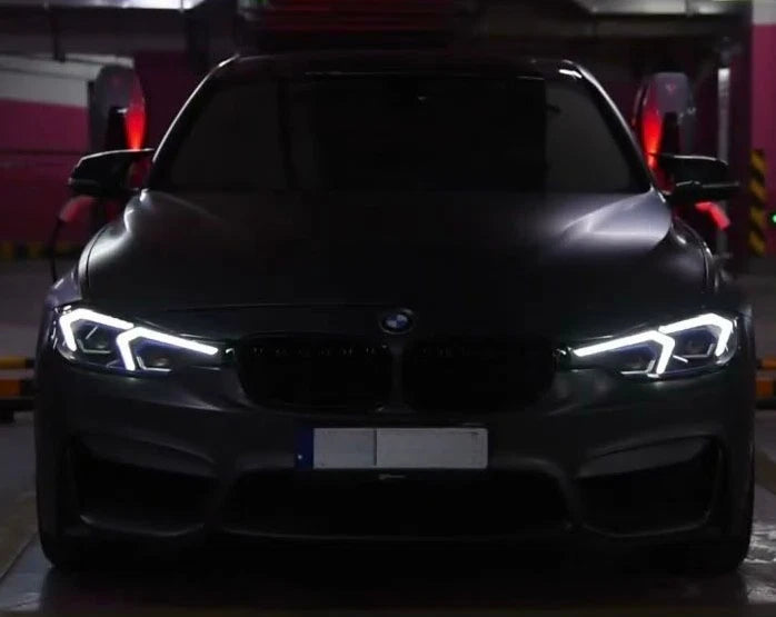 FARI FANALI ANTERIORI LED ANGEL STYLE G BMW F32 F33 13 - 17