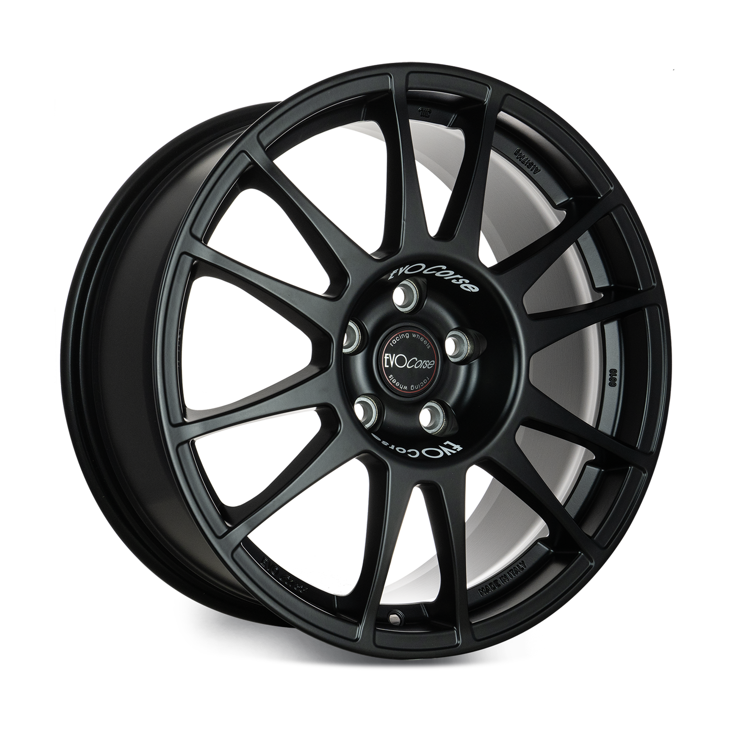 Evo Corse SanremoCorse 17x7" 5x120 ET42, Matt Black (Ford Fiesta Rally3)