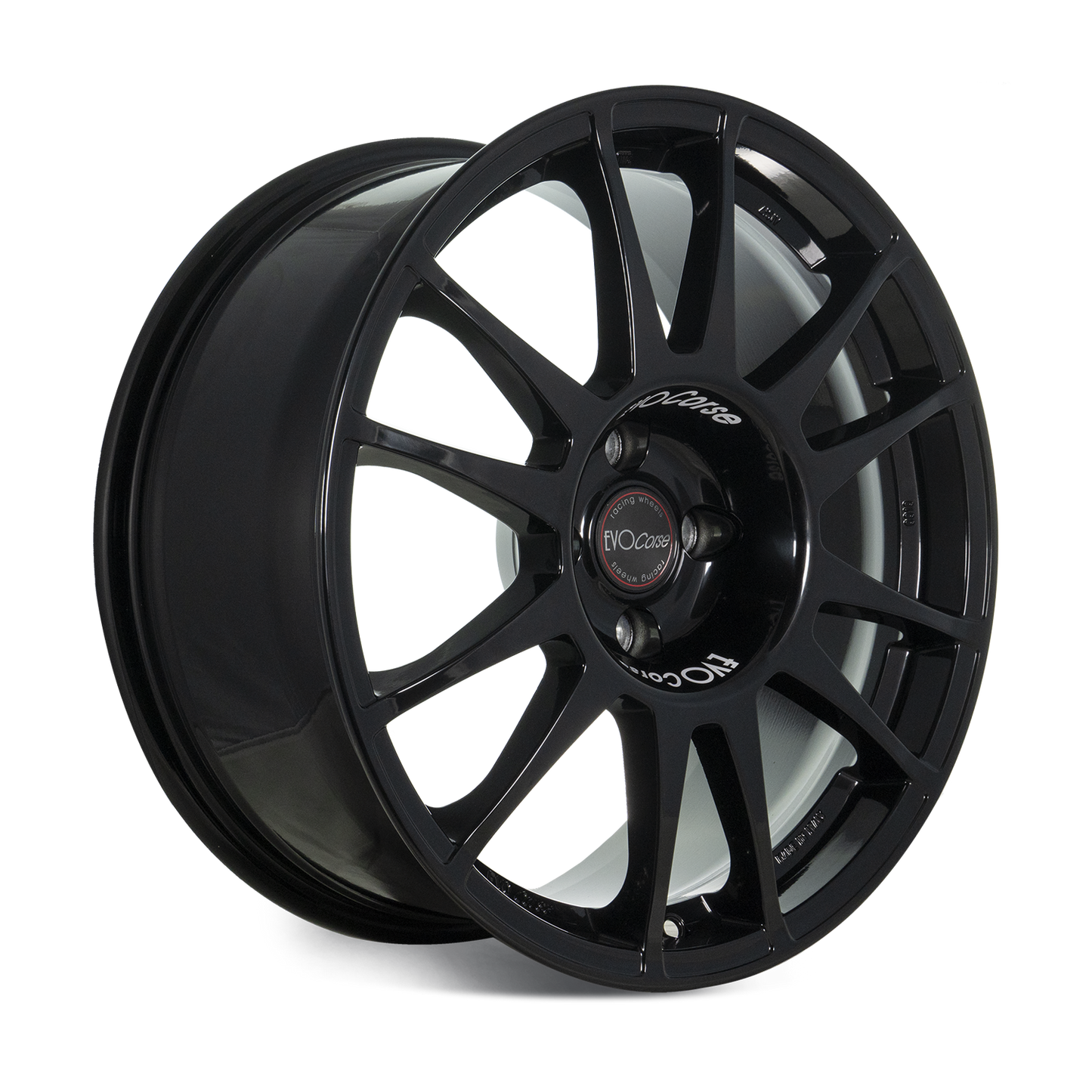 Evo Corse SanremoCorse 18x8" 5x114.3 ET30, Glossy Black (Alpine A110 Front)
