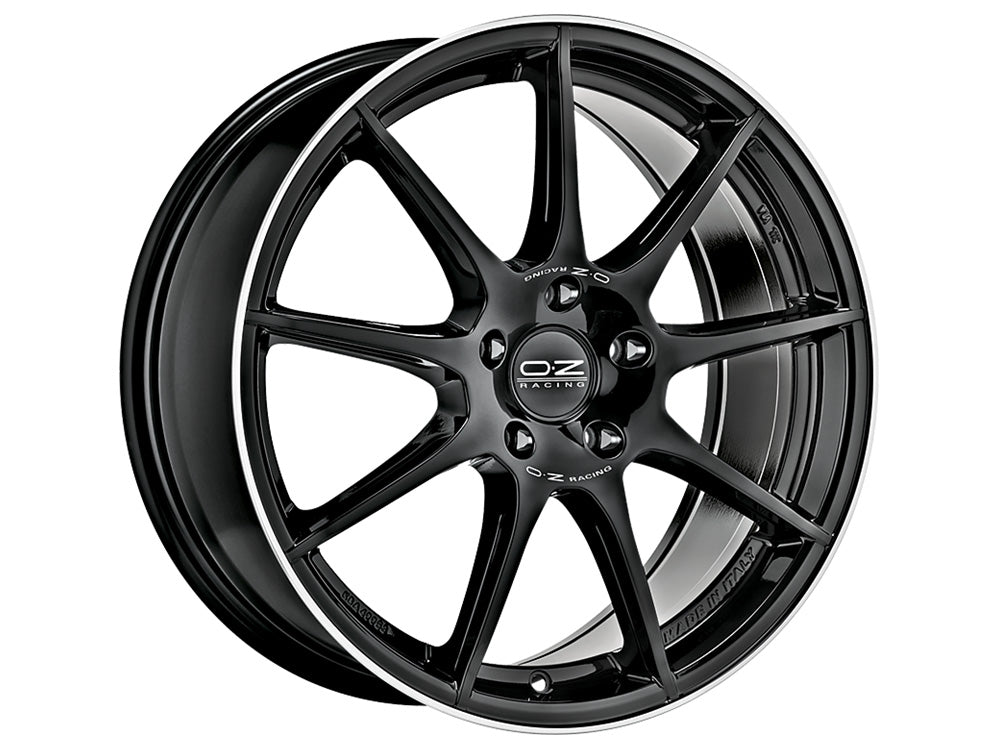 OZ Veloce GT 17x7.5" 5x112 ET35, Gloss Black
