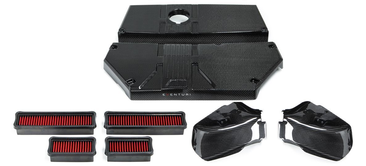 Kit aspirazione diretta in carbonio Eventuri BMW Serie X F97 X3M / F98 X4M - LCI e Pre-LCI