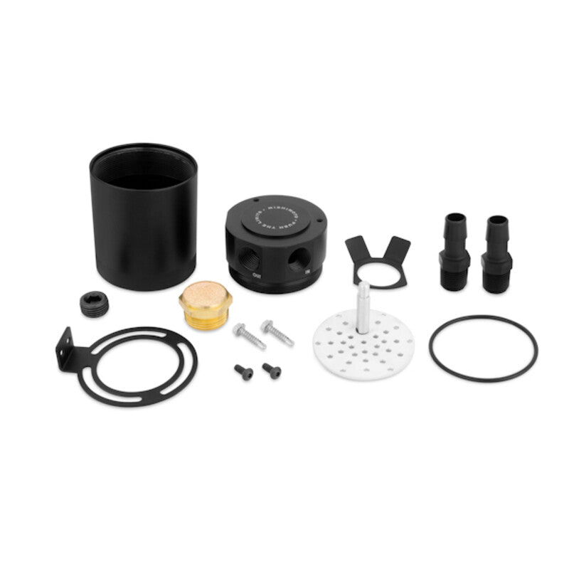 Mishimoto Baffled Oil Catch Can Kit con tubazione in silicone UNIVERSALE PER TUTTE LE AUTO