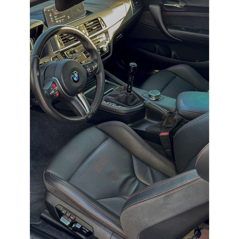 Short Shifter NP Parts V2 Red ( LEVA CORTA ) BMW SERIE F