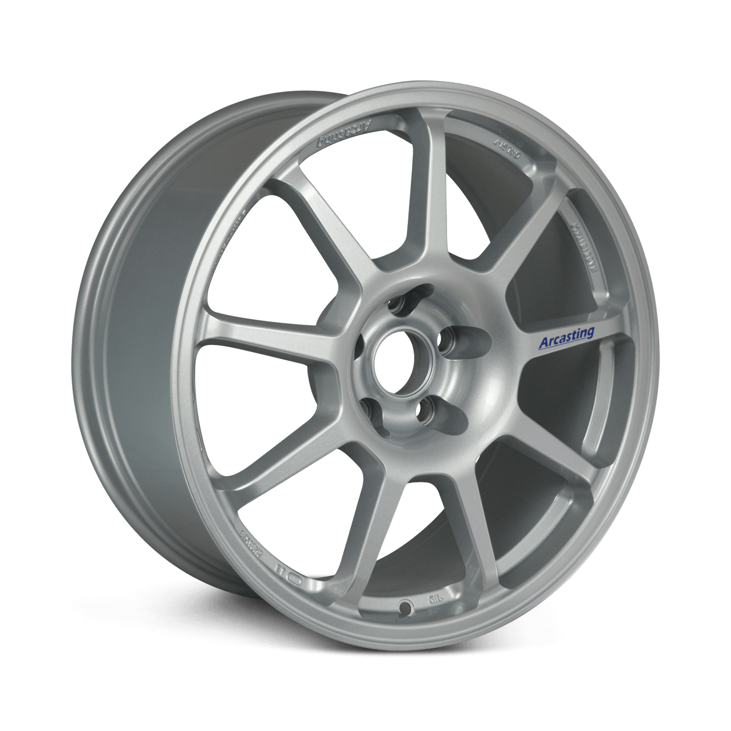 Evo Corse Z.A.R. 18x8" 5x114.3 ET28, Silver (Mitsubishi / Toyota)
