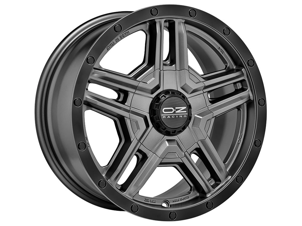 OZ Rally Adventure 17x8" 5x127 ET37, Matt Graphite