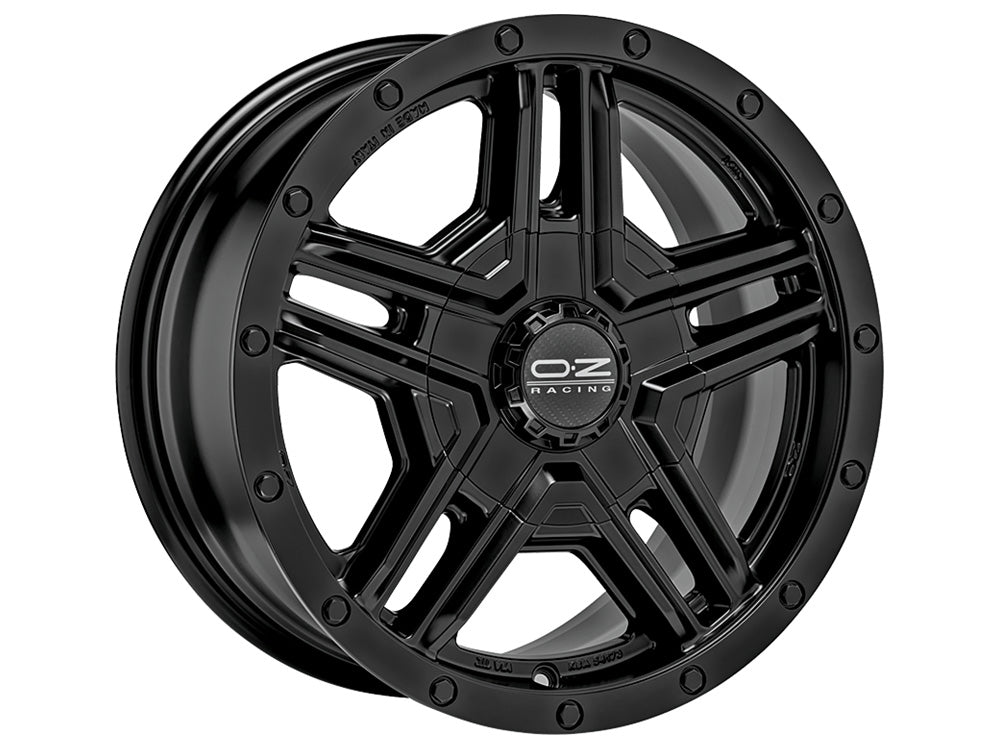 OZ Rally Adventure 17x8" 5x130 ET35, Matt Black