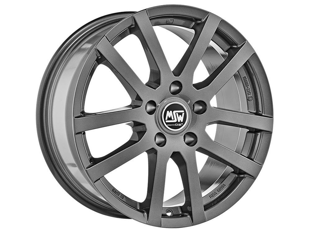 MSW 22 15x6" 5x112 ET45, Grey Silver