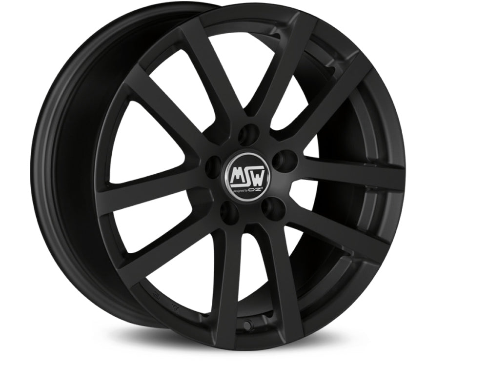 MSW 22 14x5.5" 4x100 ET35, Flat Black