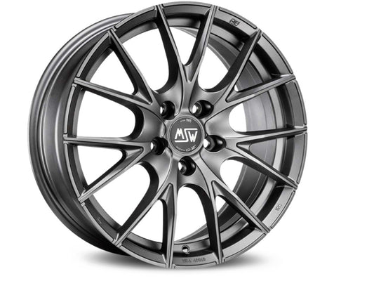 MSW 25 19x9" 5x112 ET29, Matt Titanium