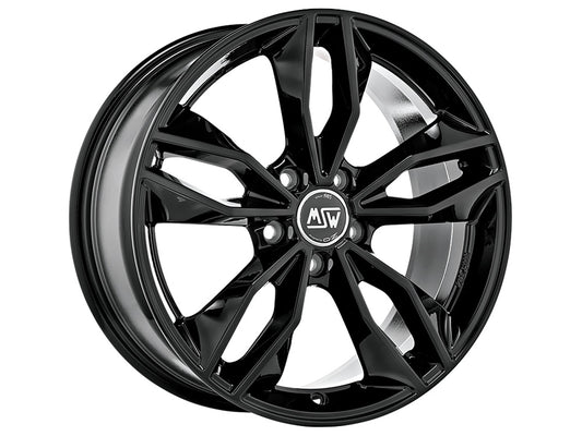 MSW 71 17x7.5" 5x112 ET45, Gloss Black