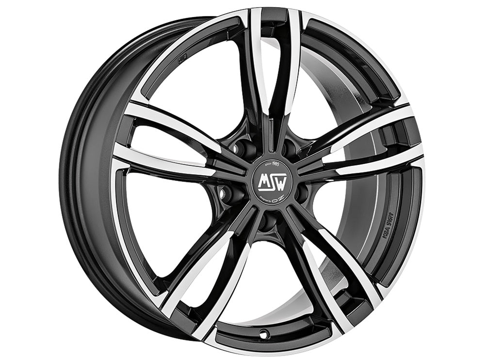 MSW 73 19x8" 5x120 ET35, Gloss Dark Grey Full Polished