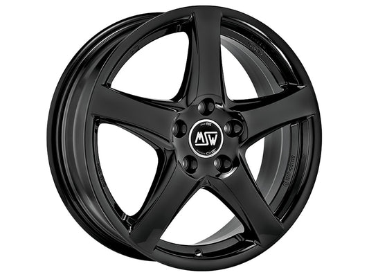 MSW 78 17x6.5" 5x112 ET49, Gloss Black