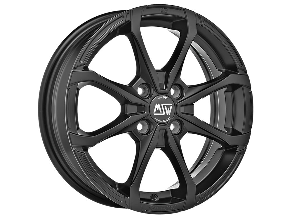 MSW X4 15x5.5" 4x100 ET36, Flat Black