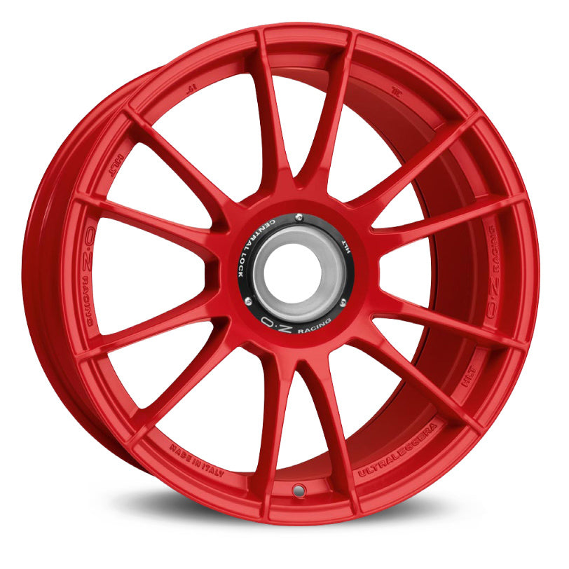 OZ Ultraleggera HLT 19x12" Ecrou Central ET48, Matt Red