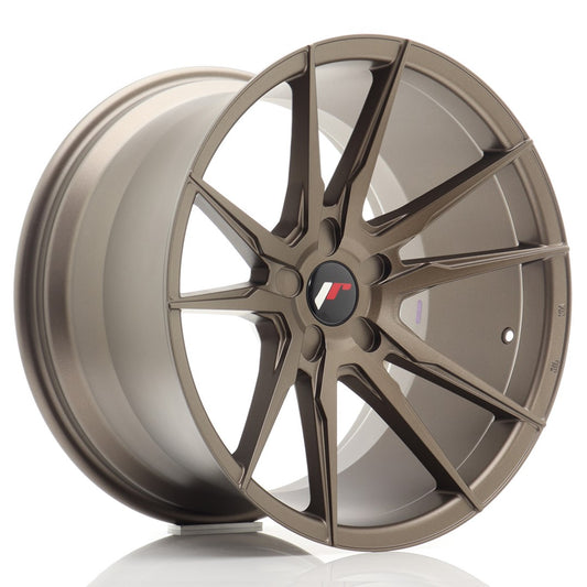 Japan Racing JR-21 Extreme Concave 19x11" (5 hole custom PCD) ET15-30, Bronze