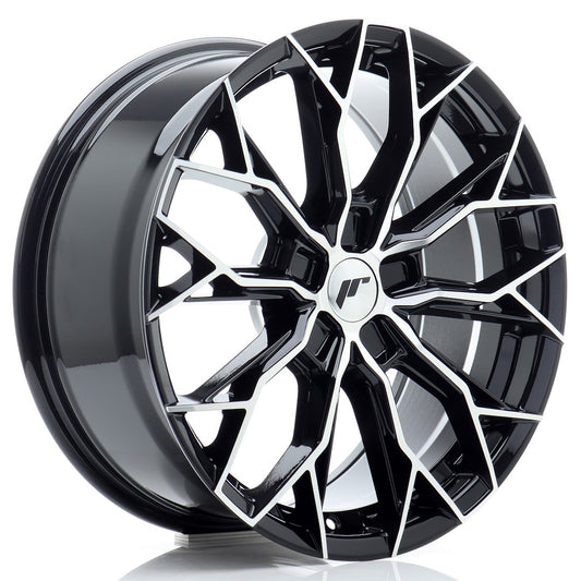 Japan Racing JR-49 18x8" (5 hole custom PCD) ET20-42, Machined Black