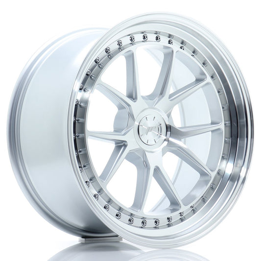 Japan Racing JR-39 19x10" (5 hole custom PCD) ET15-40, Machined Silver