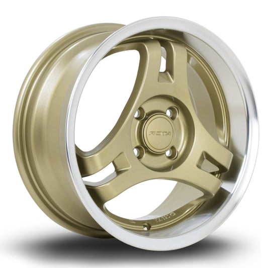 Rota HM3 15x7" 4x100 ET40, Gold