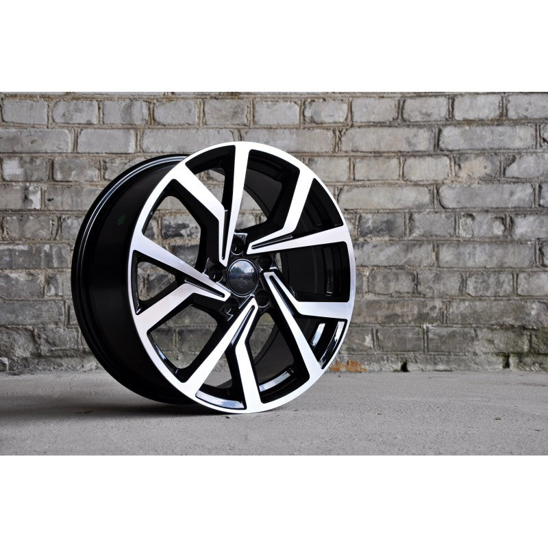 4 CERCHI IN LEGA 18 5x112 VW GOLF 5 6 7 STYLE BRESCIA 8J ET40