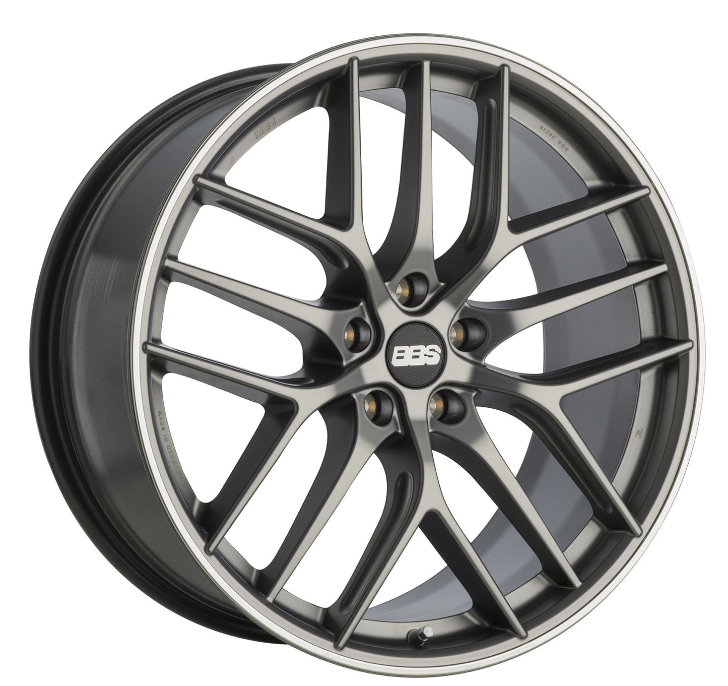 BBS CC-R 19x8" 5x120 ET45, Satin Platinum