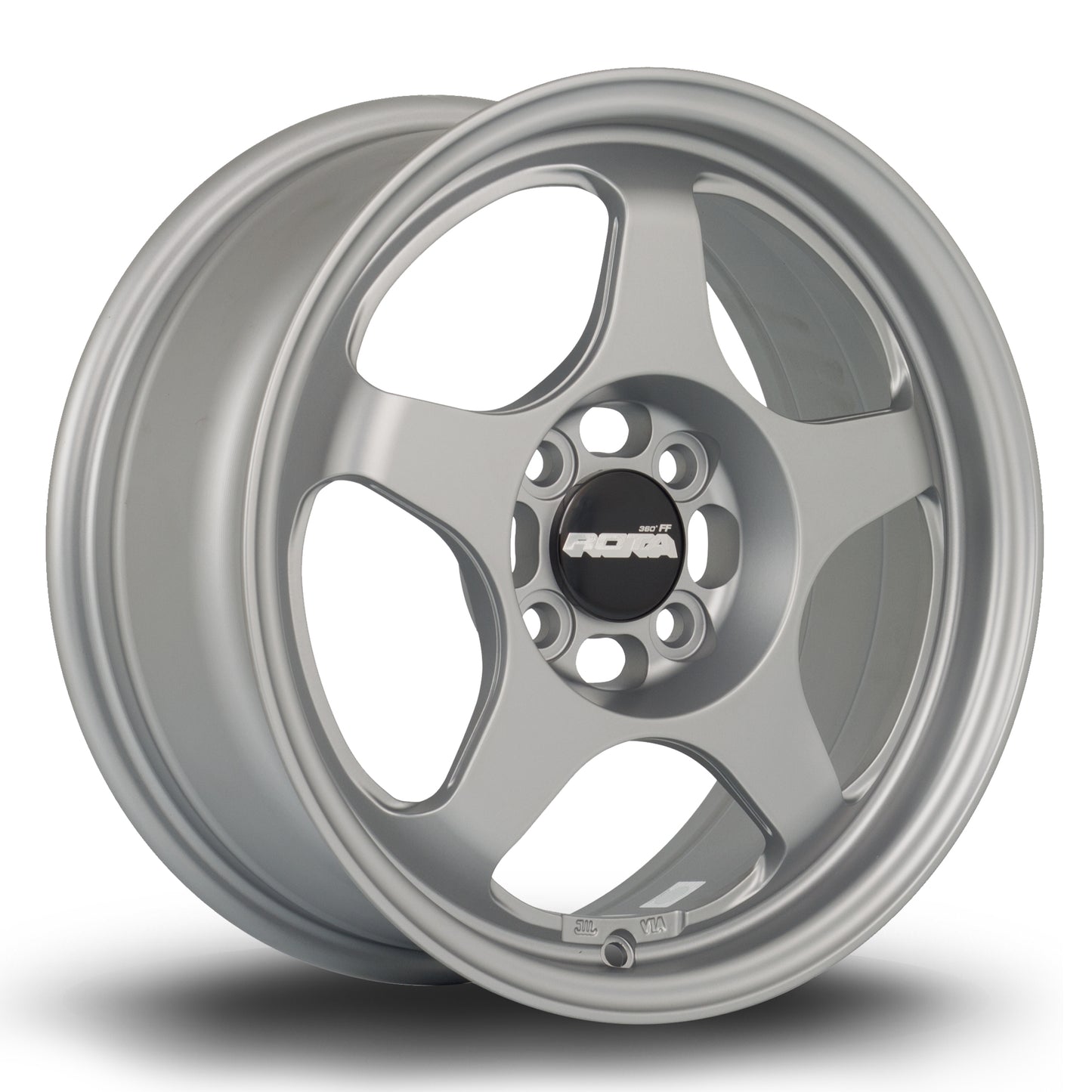 Rota Slipstream 15x6.5" 4x100 ET35, Dark Grey (CitroÃ«n C1 Cup Fitment)